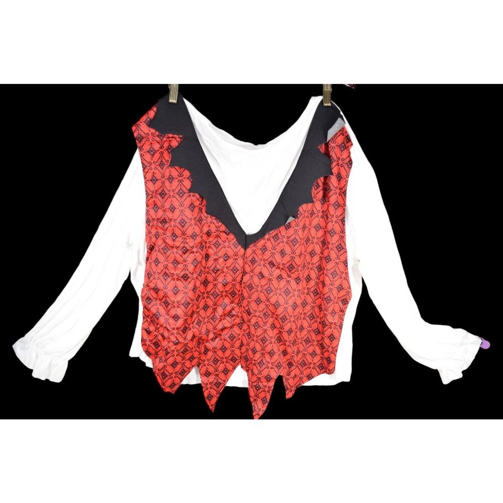 Rubies Costume Company Vampire Costume Shirt XL- Halloween Costume Vest/Shirt